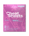 TGT-01 Gentle Fragrance Free Cheat Sheets