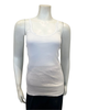 Teri 1500 White Cotton Sleeveless Camisole Undershirt myselflingerie.com