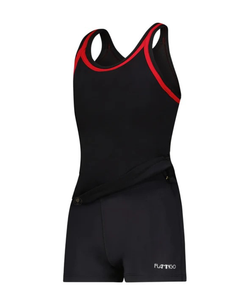 Flamingo 2ZGU Guard 2 Piece Teen's Bathing Suit Tank with Shorts myselflingerie.com