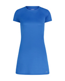 Flamingo 24FL803TUNIC-RB Royal Blue Short Sleeve Swim Rashguard Tunic Top myselflingerie.com