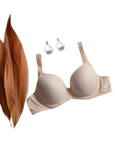 You 100-805 Lizzy Nude Push Up Molded Underwire Bra myselflingerie.com