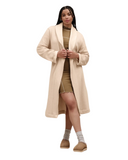 UGG 1158534 Oatmeal Heather Duffield Fleece Wrap Robe Myselflingerie.com