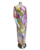 Furstenburg Multicolor Sunrise Print Button Down Modal Button Down Nightgown