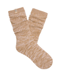 UGG 1014832 Sand Rib Knit Slouchy Crew Socks Myselflingerie.com