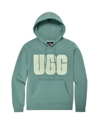 UGG 1121385 Deep Ice Rey Fuzzy Logo Hoodie Myselflingerie.com