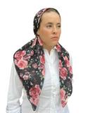 Scarf Bar Rose Thorn Garden Classic Pre-Tied Bandanna with Full Grip myselflingerie.com