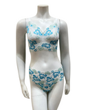 Cosabella SAVON1382 Savona White/Verde Curvy Longline Bralette Set myselflingerie.com