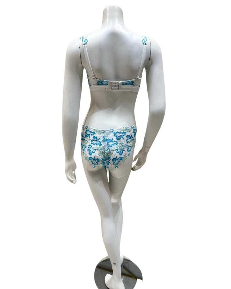 Cosabella SAVON1302+0723 Savona White/Verde Bralette Set myselflingerie.com