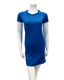 Flamingo 24FL803TUNIC-RB Royal Blue Short Sleeve Swim Rashguard Tunic Top myselflingerie.com