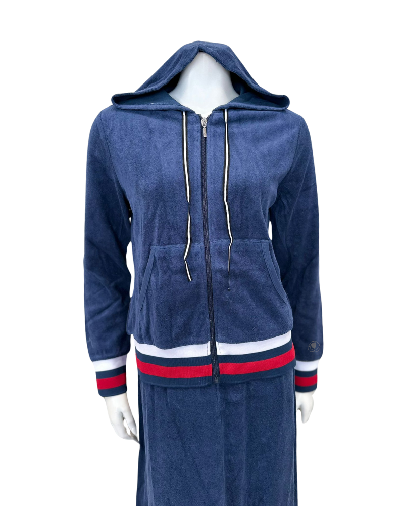 Red Myth SB4CM8914CL Dark Denim Terry 2 Piece Set myselflingerie.com