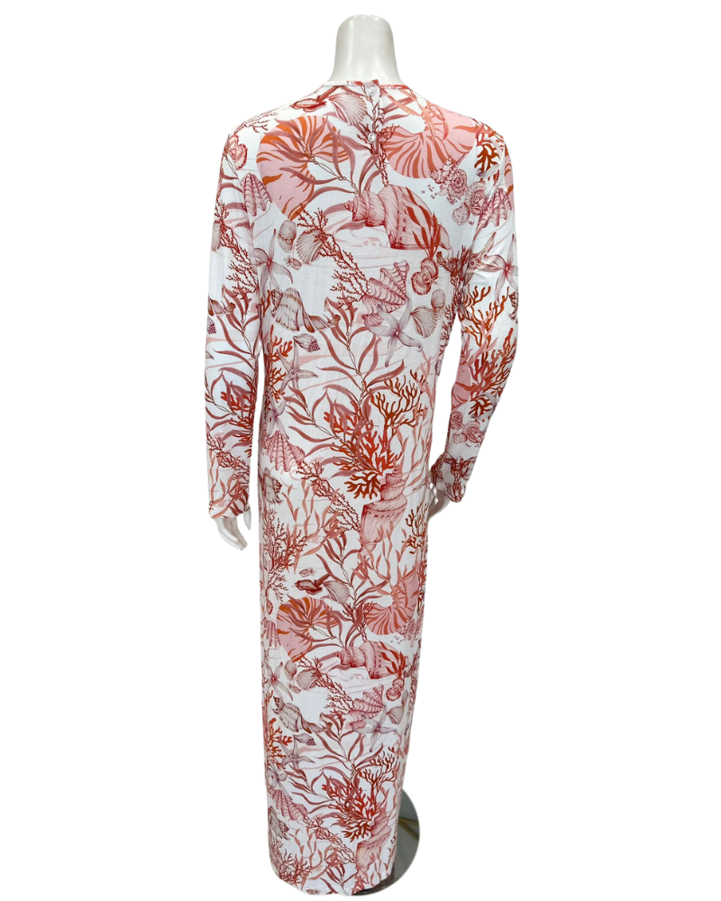 Furstenberg 403/30476 Seashells Motifs Pull On Modal Nightgown myselflingerie.com