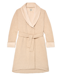 UGG Oatmeal Heather Duffield II Fleece Wrap Robe