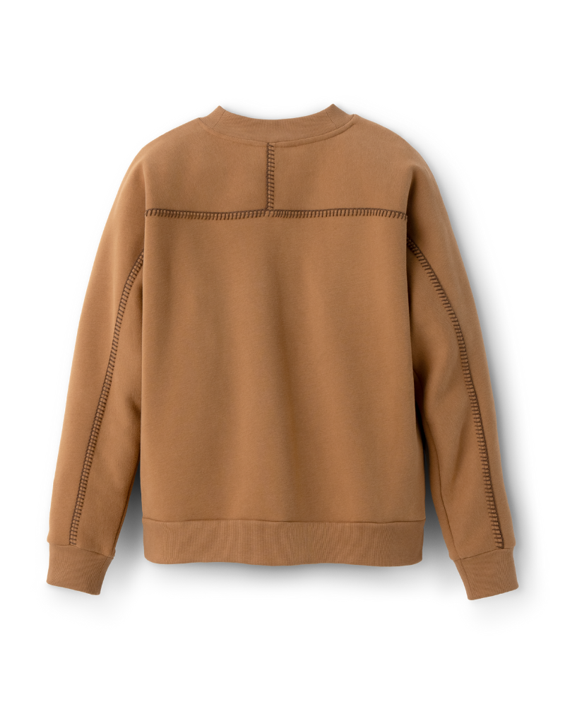 1160850 Chestnut  Classic Crewneck Sweatshirt