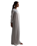 Nina White Smocked Modal Nightgown