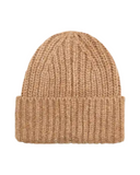 21687 Camel Kids Chunky Rib Beanie