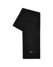 101226 Black Men's Waffle Scarf