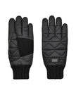 101054 Black Quilted Men's Gloves