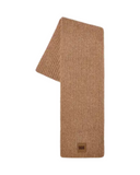 101106 Camel Chunky Knit Rib Scarf