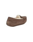 1106878 Espresso  Ansley Slipper with Fur Trim