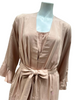 Half Asleep Dusty Sunrise Ruffle Romper & Robe Set