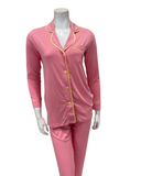 AMORE9644 Passiflora/Limoncello Bella Cotton Blend Pajamas Set