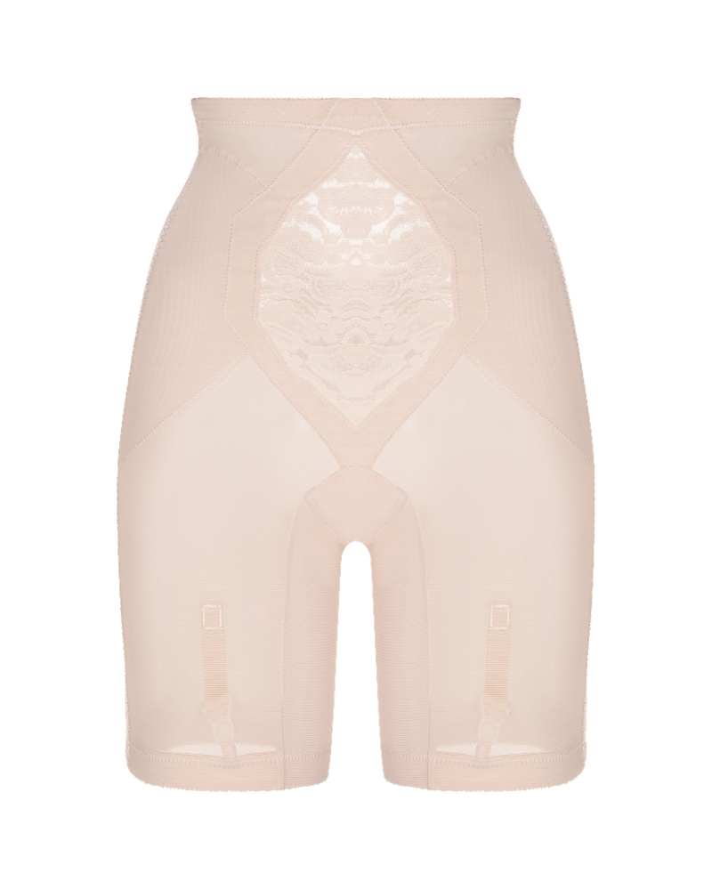 1560 Split Hip High Waisted Panty Girdle with Legs