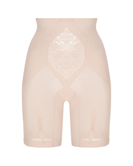 1560 Split Hip High Waisted Panty Girdle with Legs