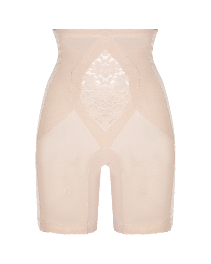 1559 Split Hip Waisted Panty Girdle with Legs