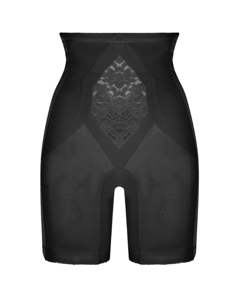 1559 Split Hip Waisted Panty Girdle with Legs