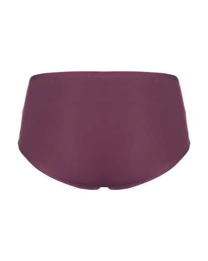 3105 Plum Cotton Hipsters 3 Pk.