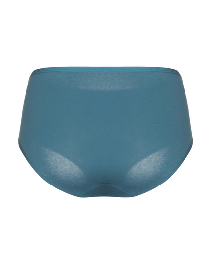 3105 Teal Cotton Hipsters 3 Pk.