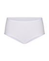 Gemsli White Cotton Hipsters 3 Pk.