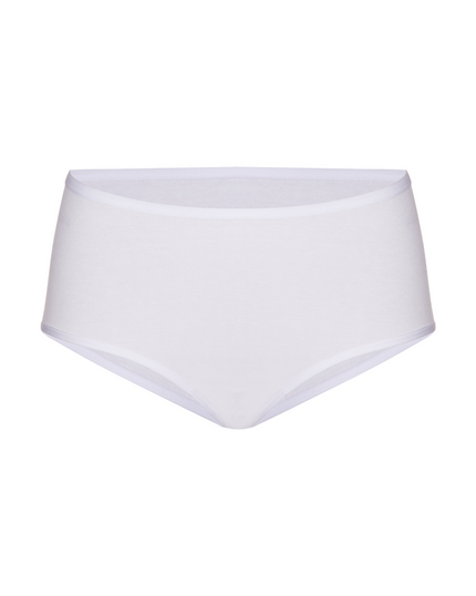 3105 White Cotton Hipsters 3 Pk.