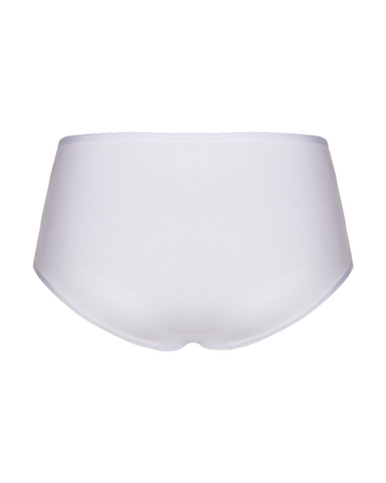 3105 White Cotton Hipsters 3 Pk.