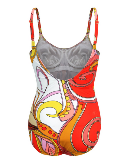 Furstenberg 432/38428 Sunset Motifs Underwire Swimsuit myselflingerie.com