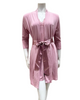 Fleur't 620 Pink Nectar Modal Short Morning Robe myselflingerie.com