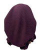 Revaz HS402N Burgundy Textured Adjustable Pre-Tied Bandanna with Velvet Grip myselflingerie.com