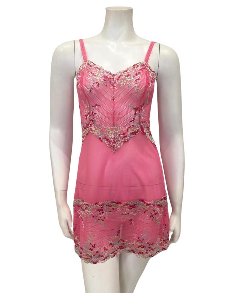 Wacoal 814191 Hot Pink/Multi Embrace Lace Chemise –