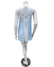 Rya Collection 114 Marian Blue Or Chiffon Accordion Pleated Chemise myselflingerie.com