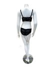 Cosabella NEVER1310 + 07ZL Black Lace Curvy Sweetie Bralette & Short Set myselflingerie.com