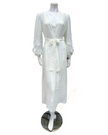 841 + 842 Ivory Saint-Tropez Gown & Wrap Robe Set