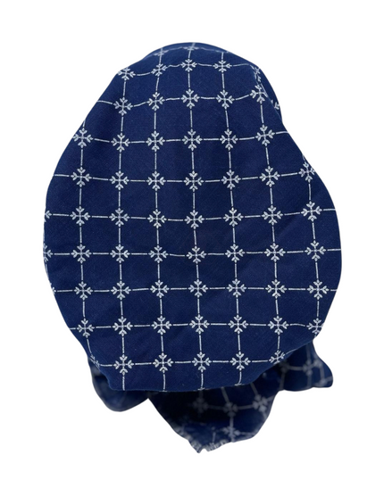 Revaz HS510R Royal Square Flowers Adjustable Pre-Tied Bandanna with Velvet Grip myselflingerie.com