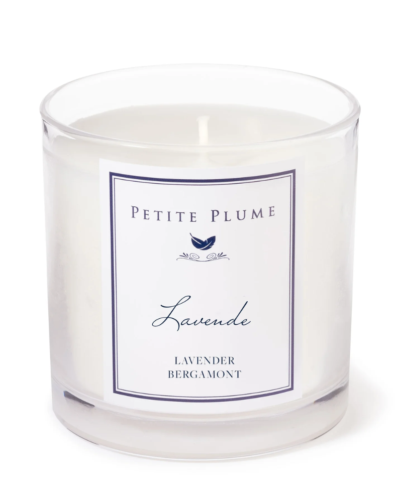 Petite Plume CCJL Lavande Luxe Candle myselflingerie.com