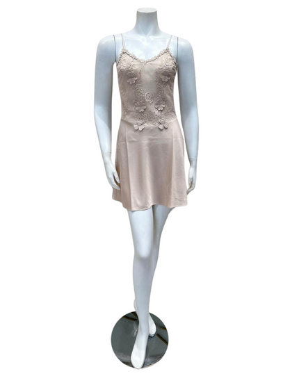 Rya Collection 906 + 820 Champagne Lisbon Chemise & Robe Set myselflingerie.com