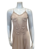 Rya Collection 907 + 855 Champagne Lisbon Gown & Robe Set myselflingerie.com