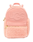 UGG Pink Opal Sheep Dannie II Mini Backpack