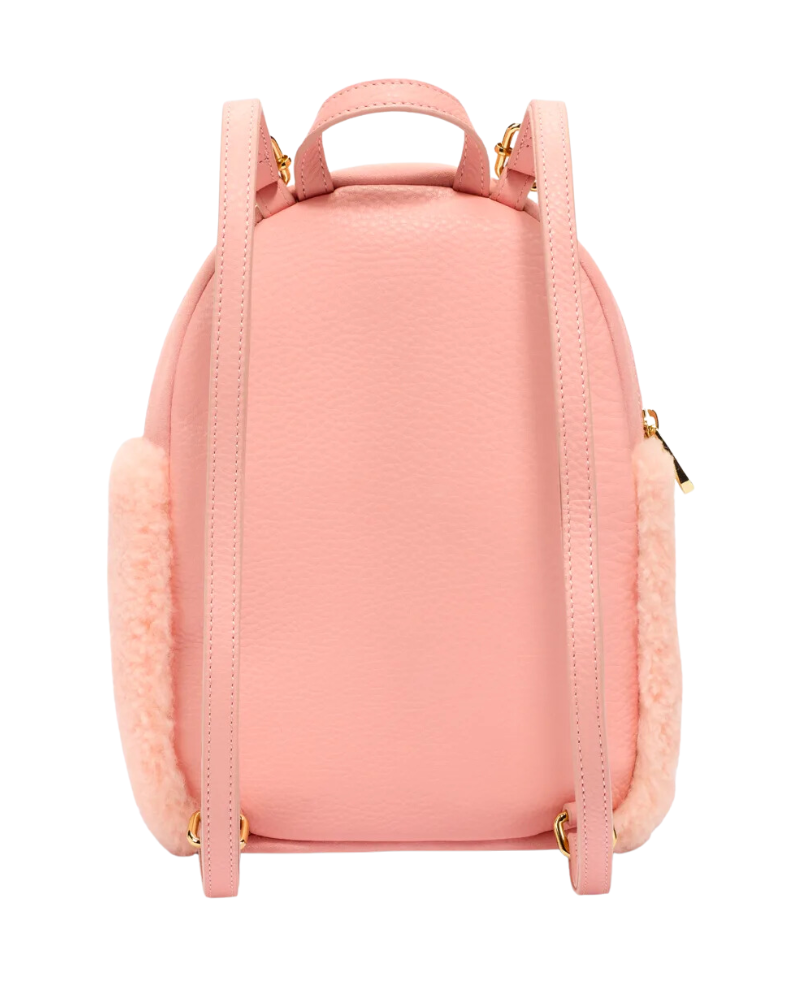 UGG 1113836 Pink Opal Sheep Dannie II Mini Backpack myselflingerie.com