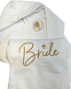 Buttermint WBS White Bridal Zip Up Hoodie myselflingerie.com