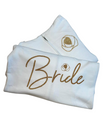 Buttermint WBS White Bridal Zip Up Hoodie myselflingerie.com