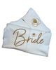 Buttermint WBS White Bridal Zip Up Hoodie myselflingerie.com